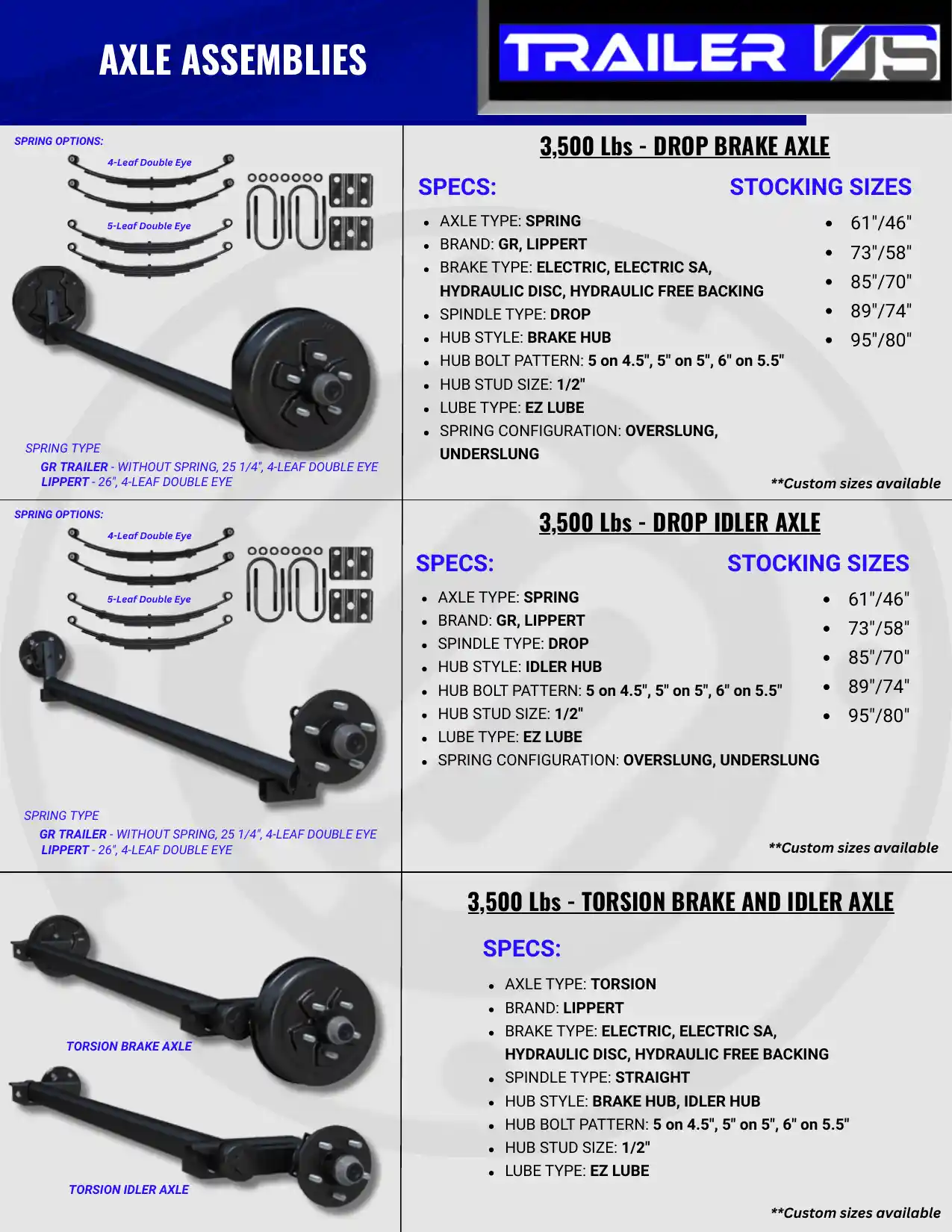 Axles & Suspension — page 2