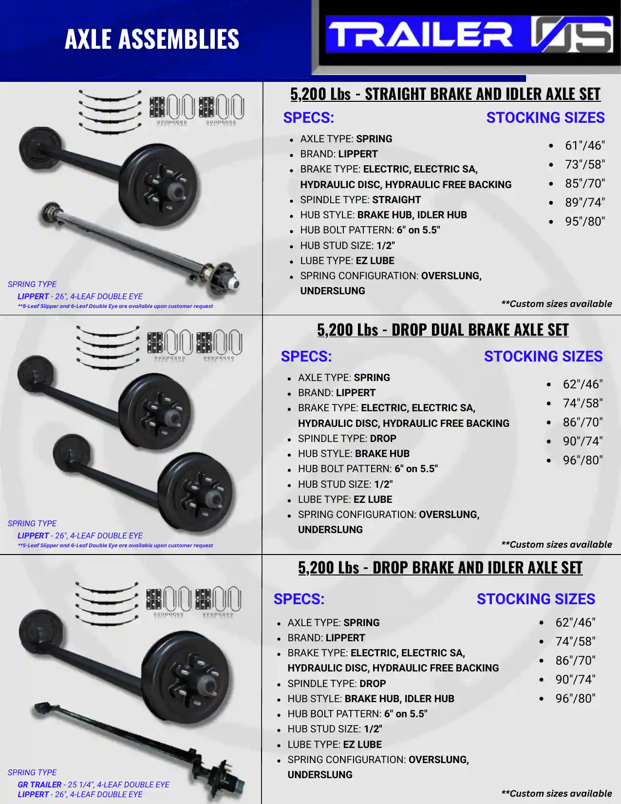 Axles & Suspension — page 7