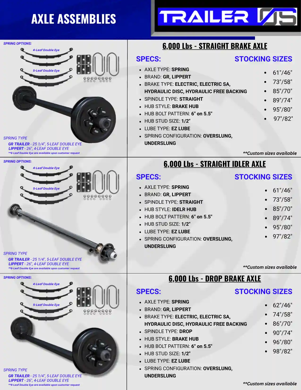 Axles & Suspension — page 8