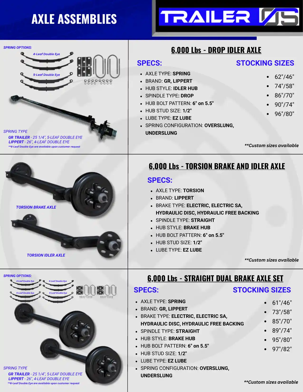 Axles & Suspension — page 9