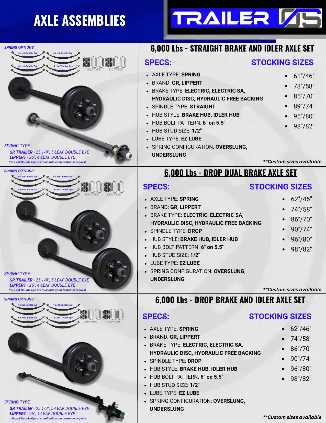 Axles & Suspension — page 10