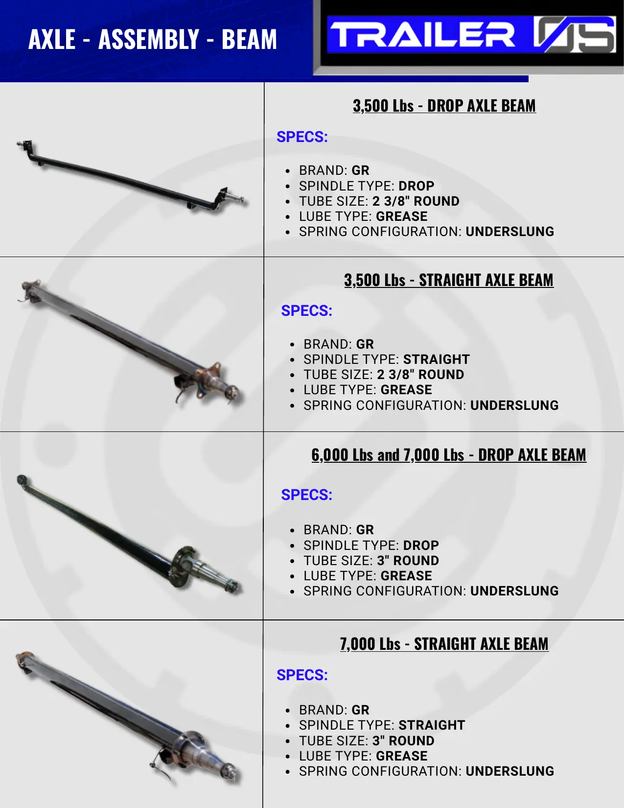 Axles & Suspension — page 16