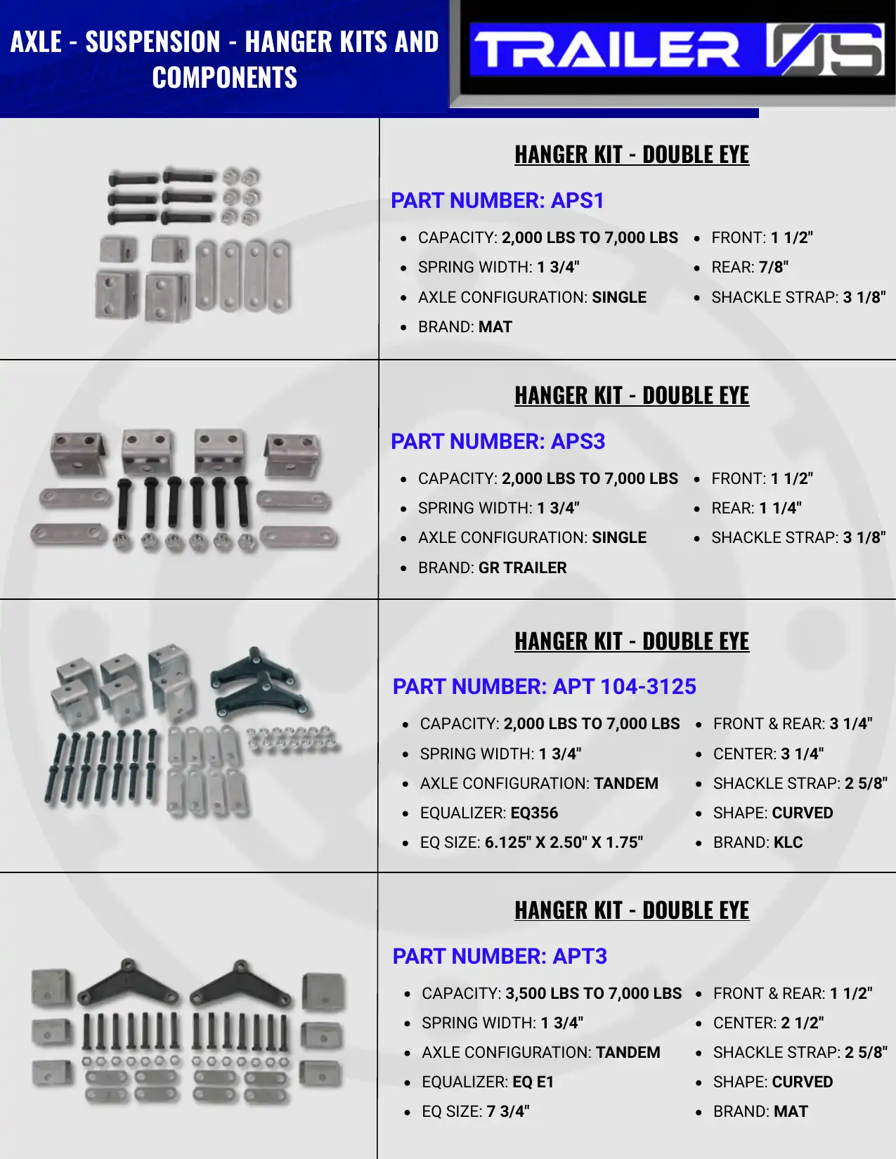 Axles & Suspension — page 17