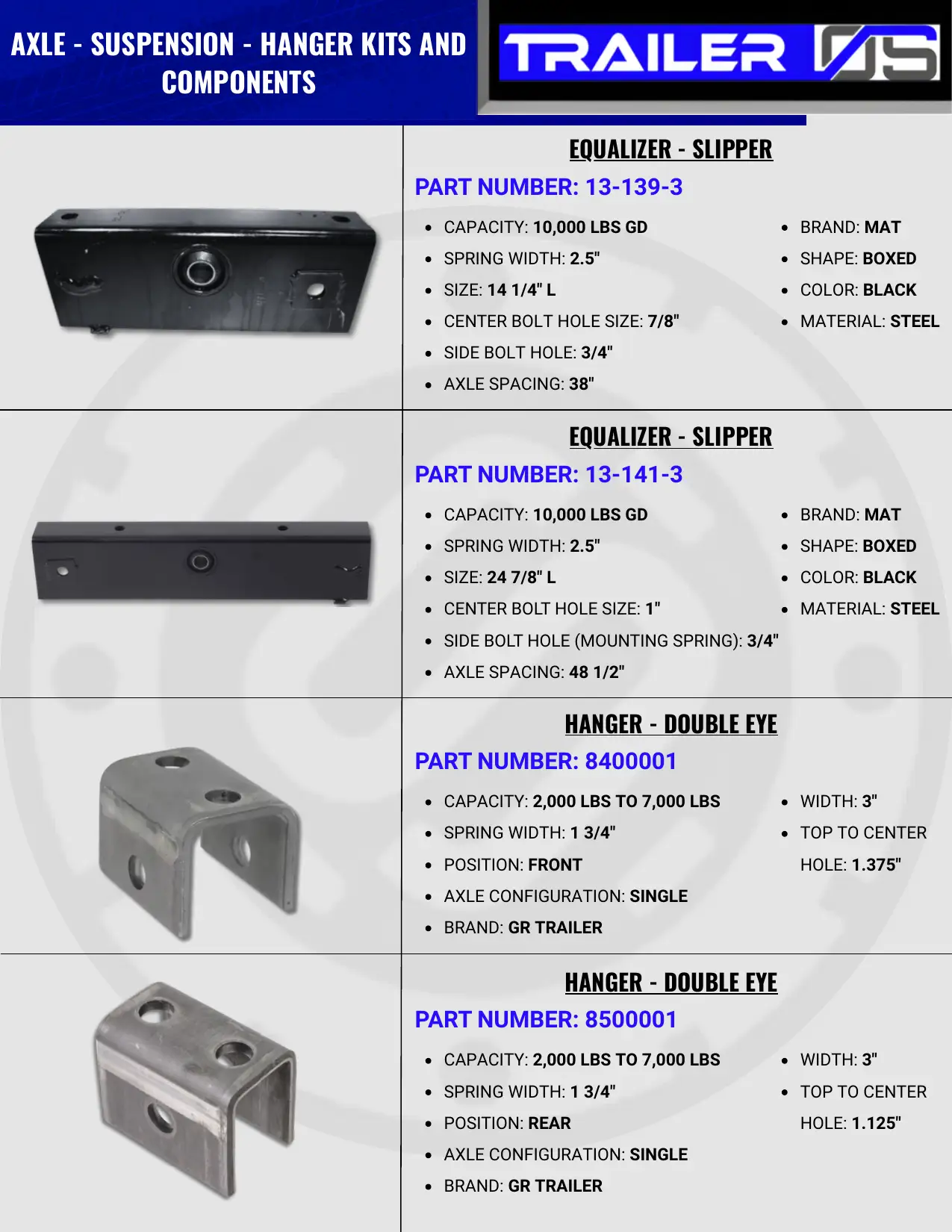 Axles & Suspension — page 24
