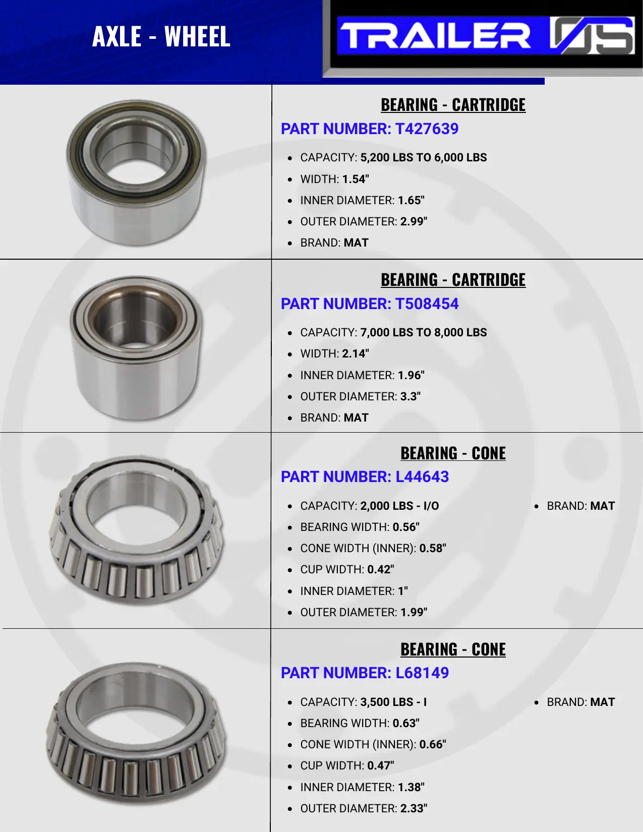 Axles & Suspension — page 40
