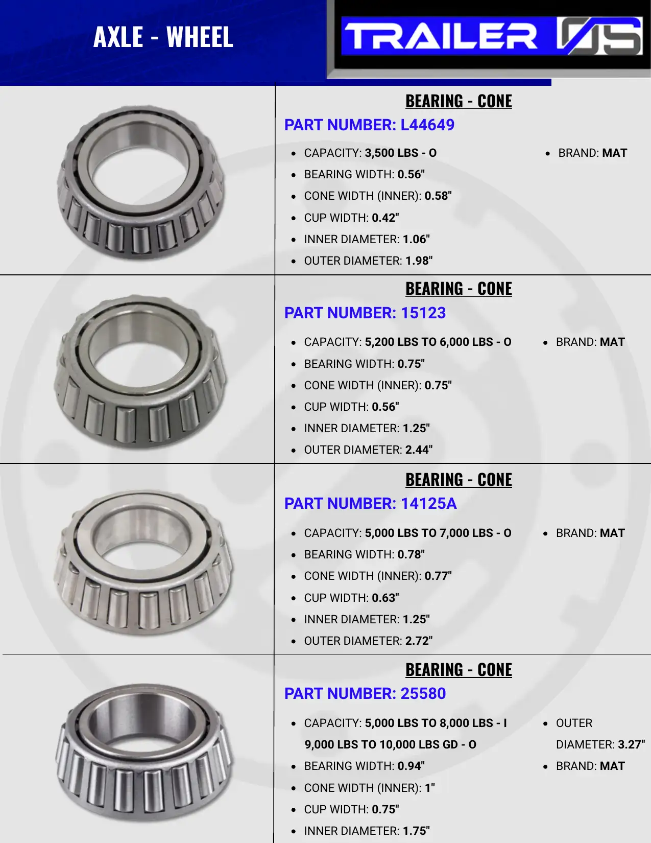 Axles & Suspension — page 41