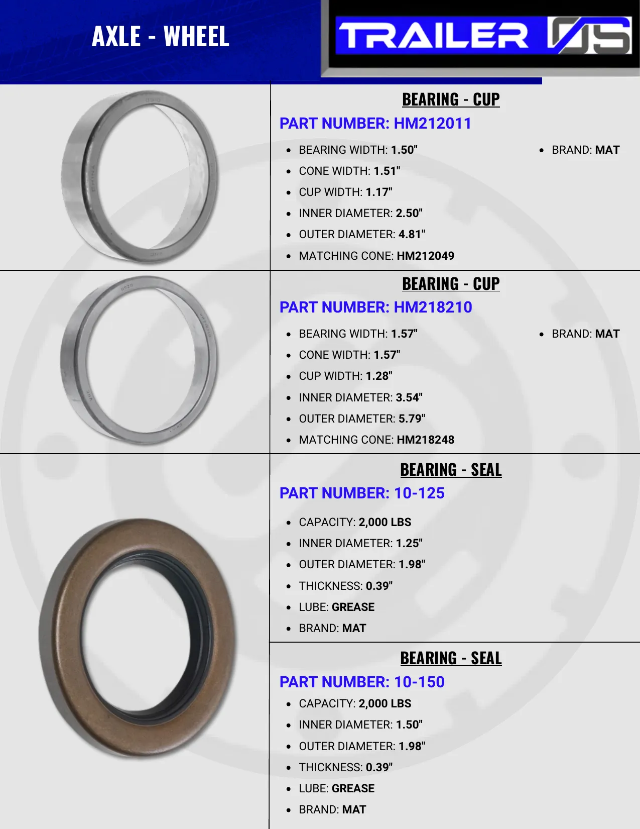 Axles & Suspension — page 49