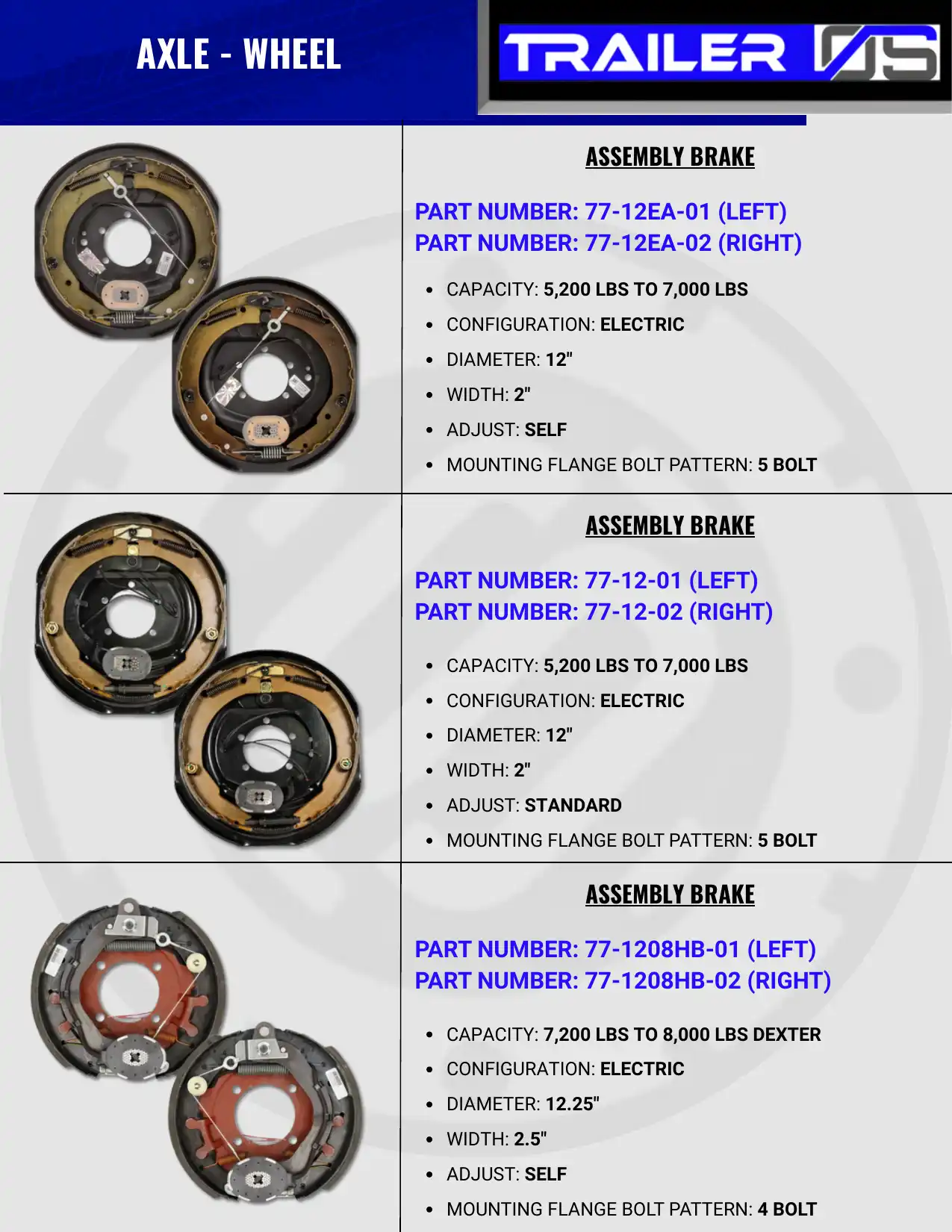 Axles & Suspension — page 57