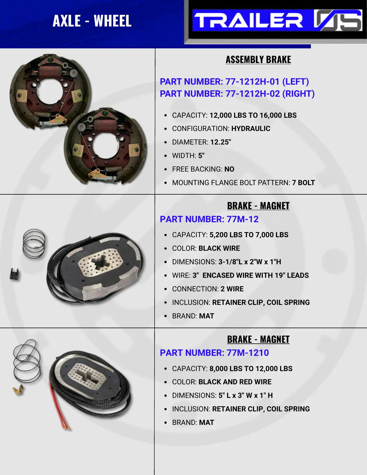 Axles & Suspension — page 63