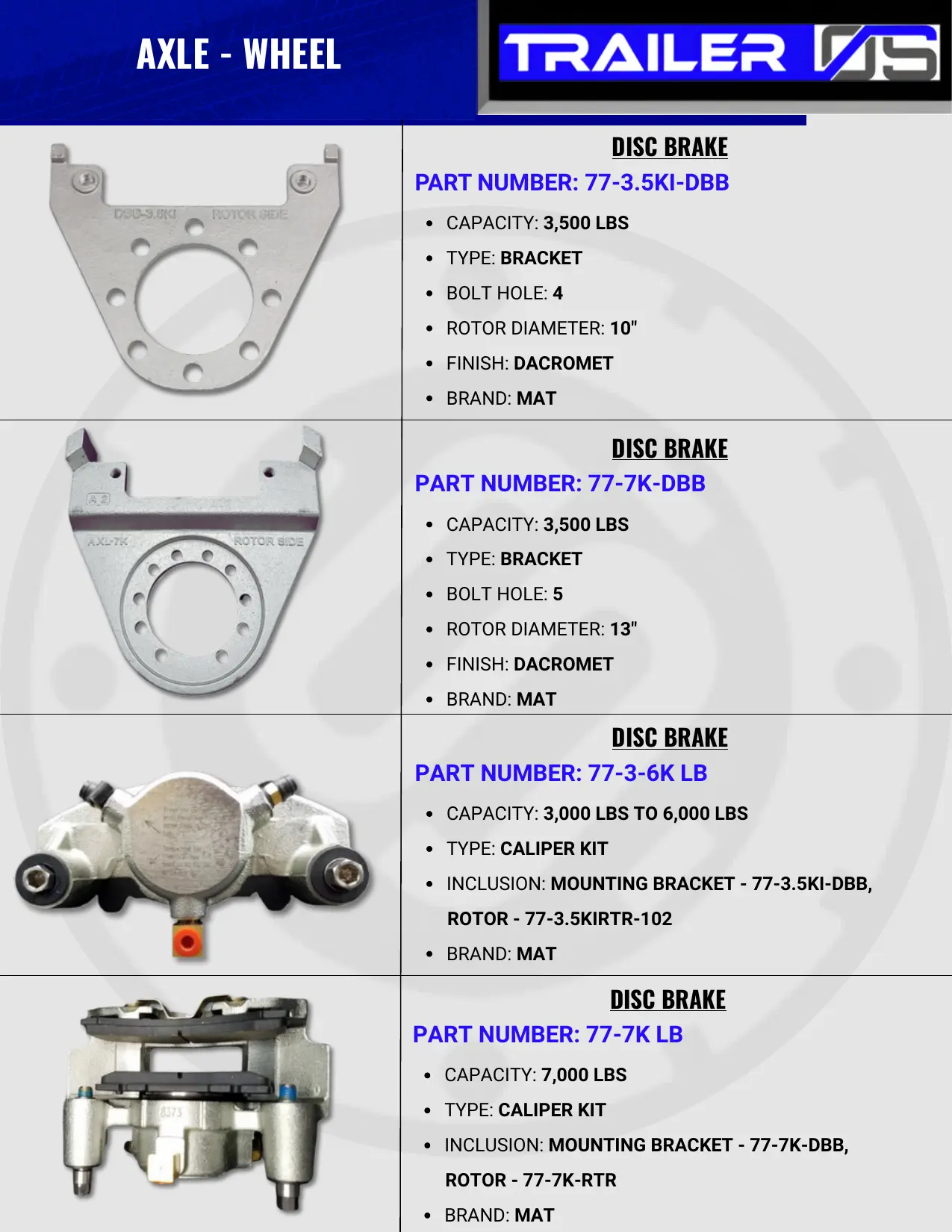 Axles & Suspension — page 64