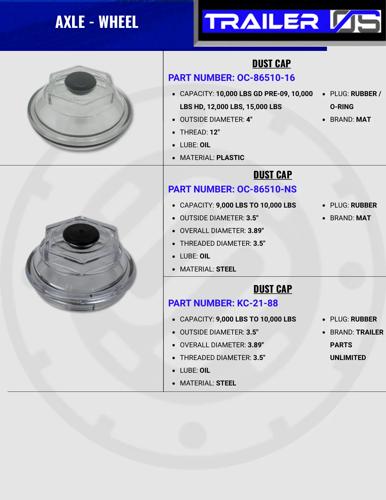 Axles & Suspension — page 68