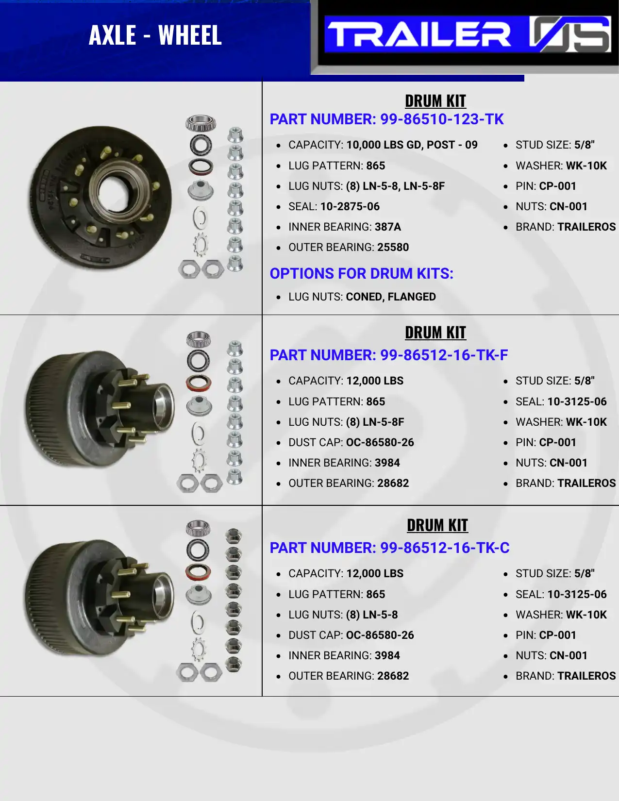 Axles & Suspension — page 83