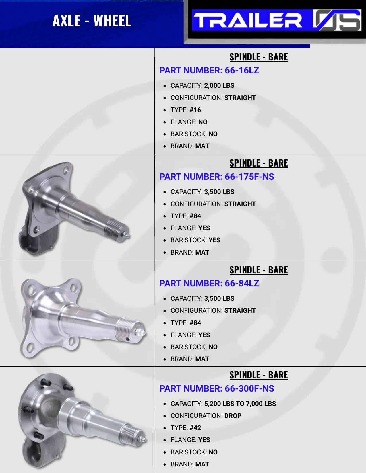 Axles & Suspension — page 86