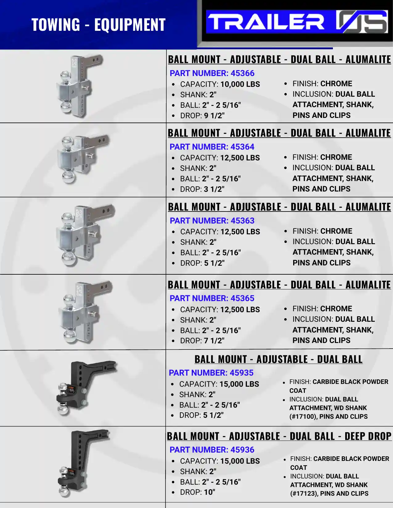 Towing Equipment — page 5