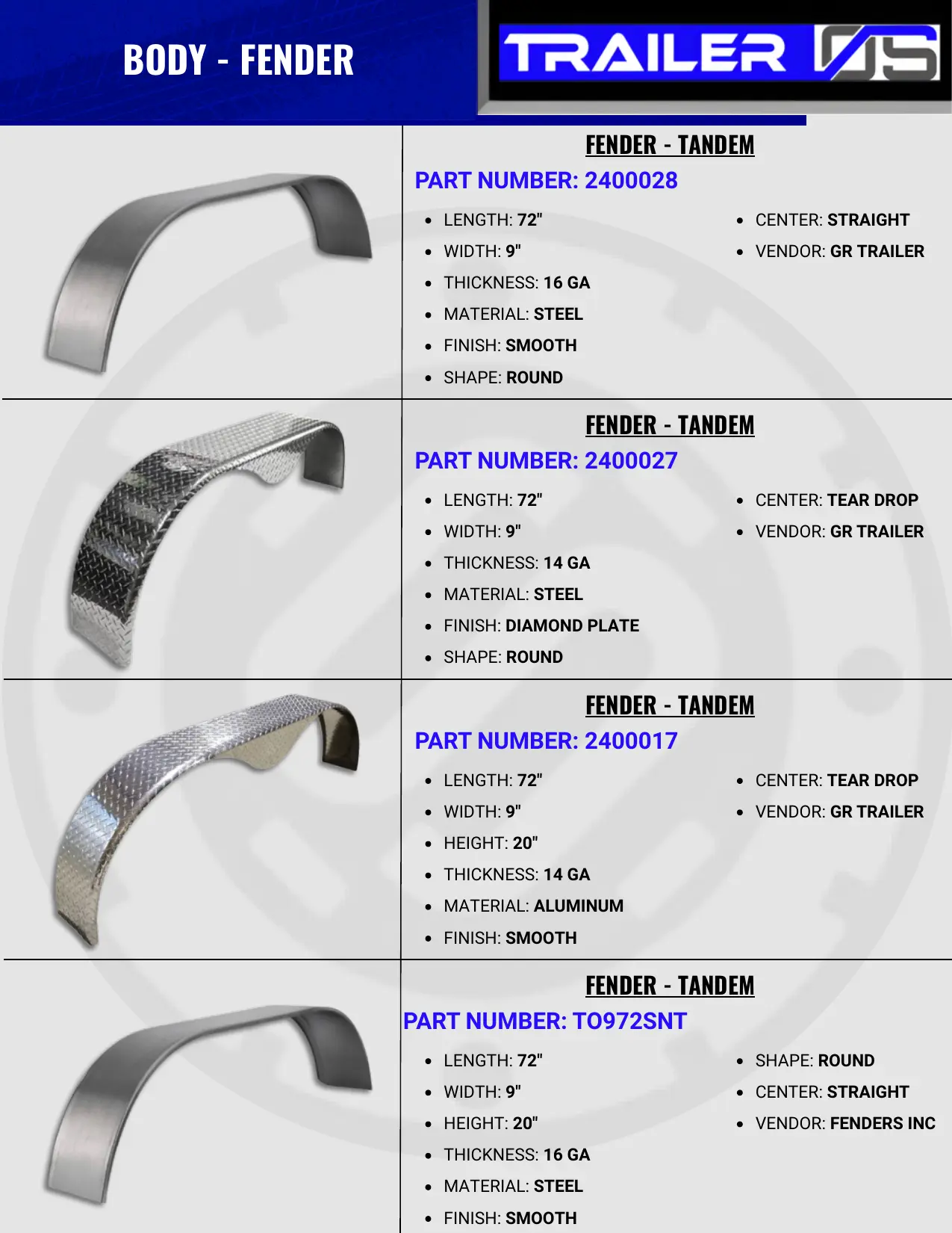 Trailer Body Parts — page 23