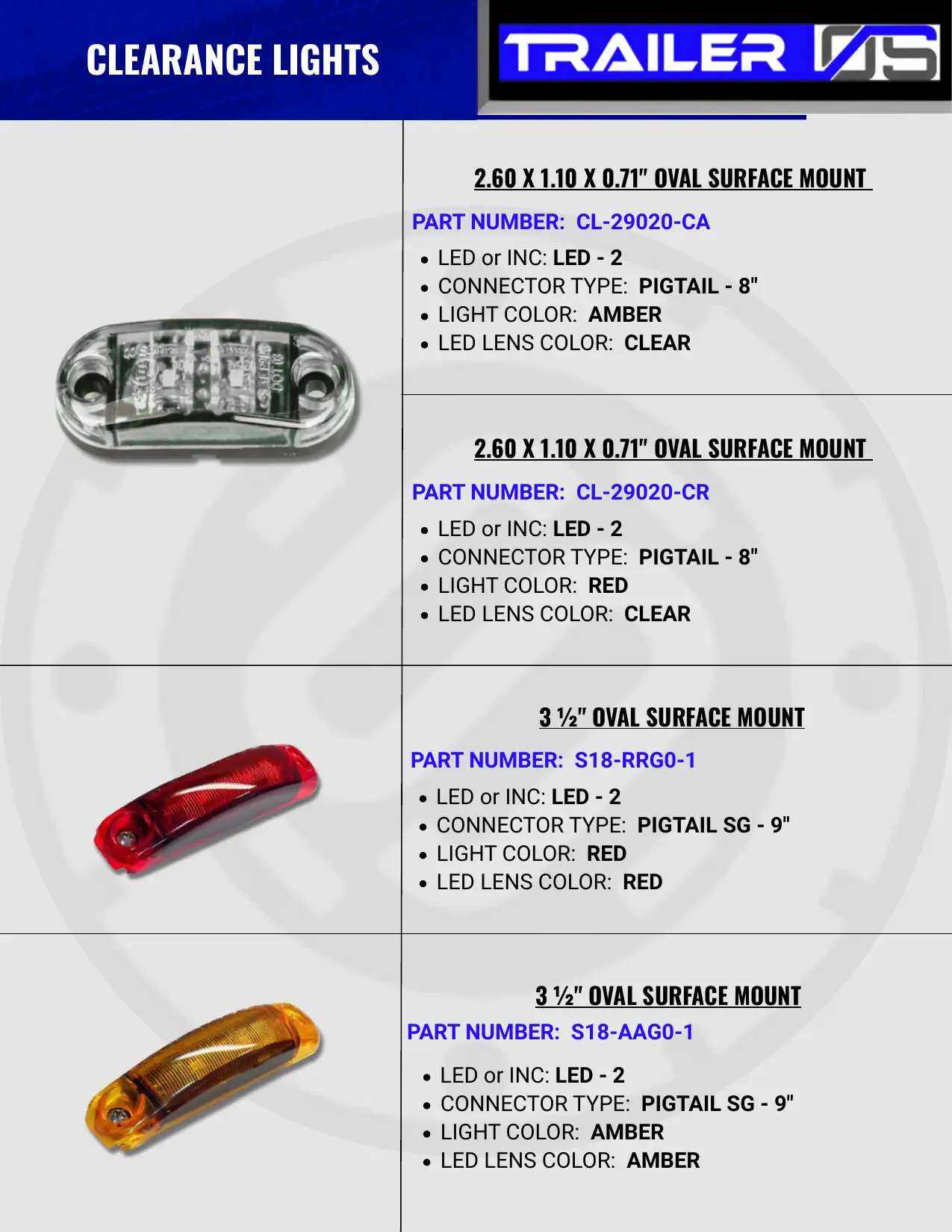 Trailer Lighting — page 22