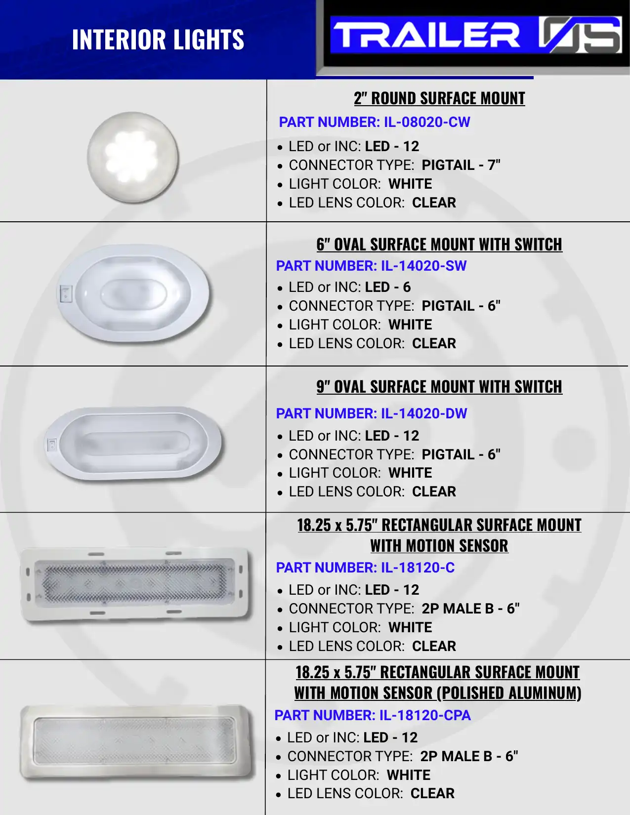 Trailer Lighting — page 36