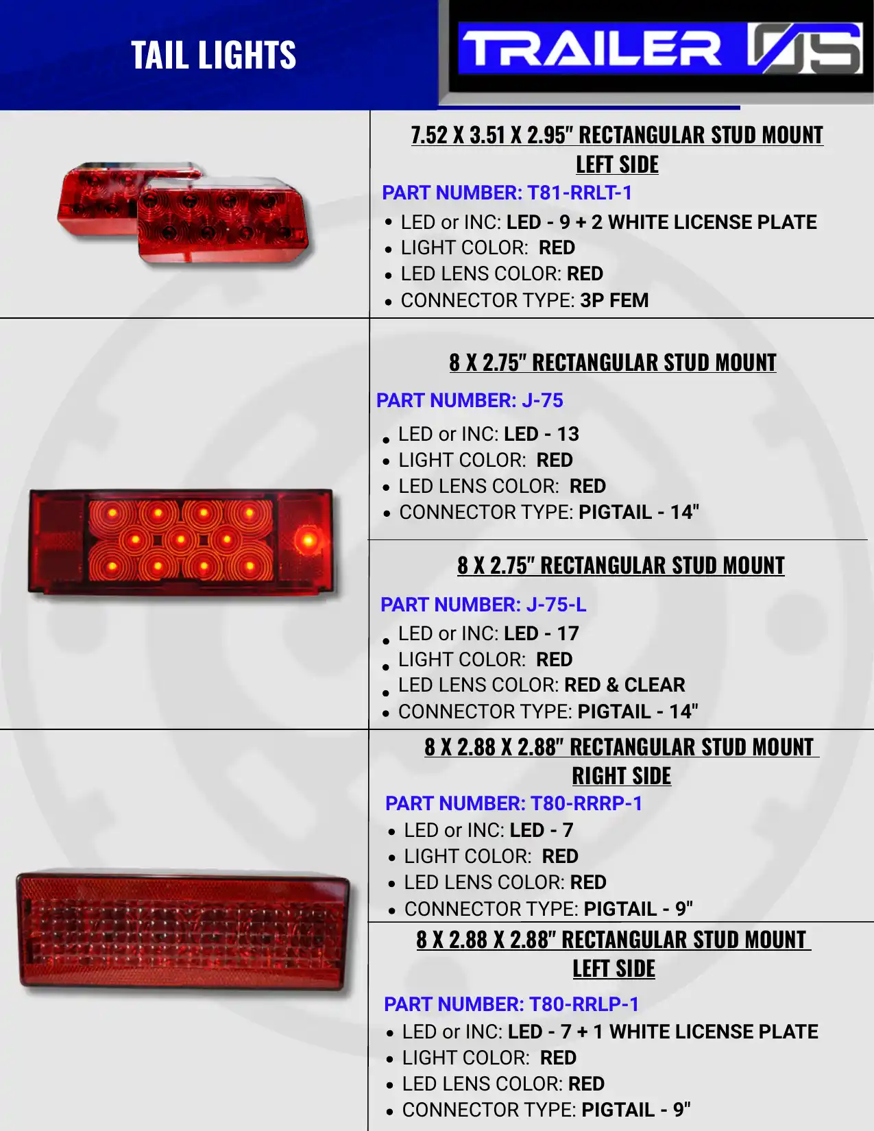 Trailer Lighting — page 39