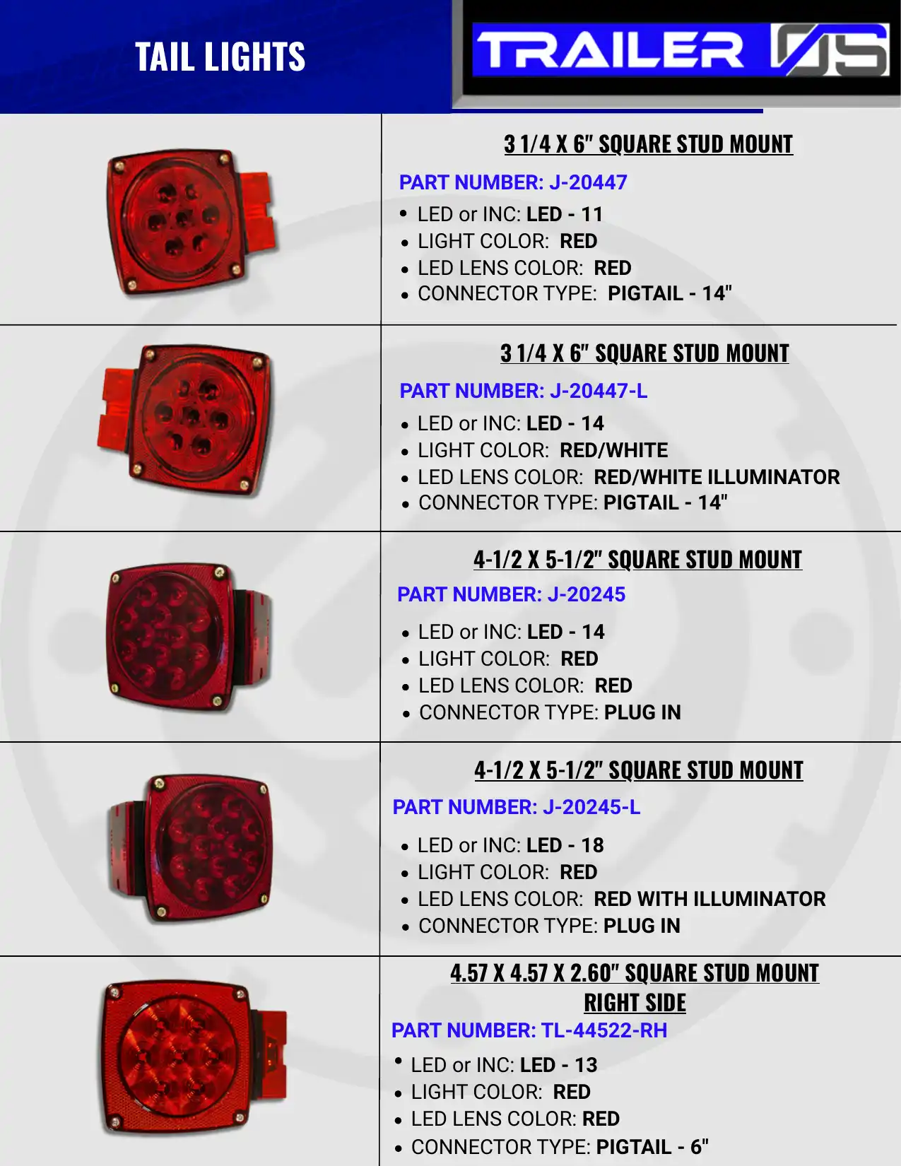 Trailer Lighting — page 40