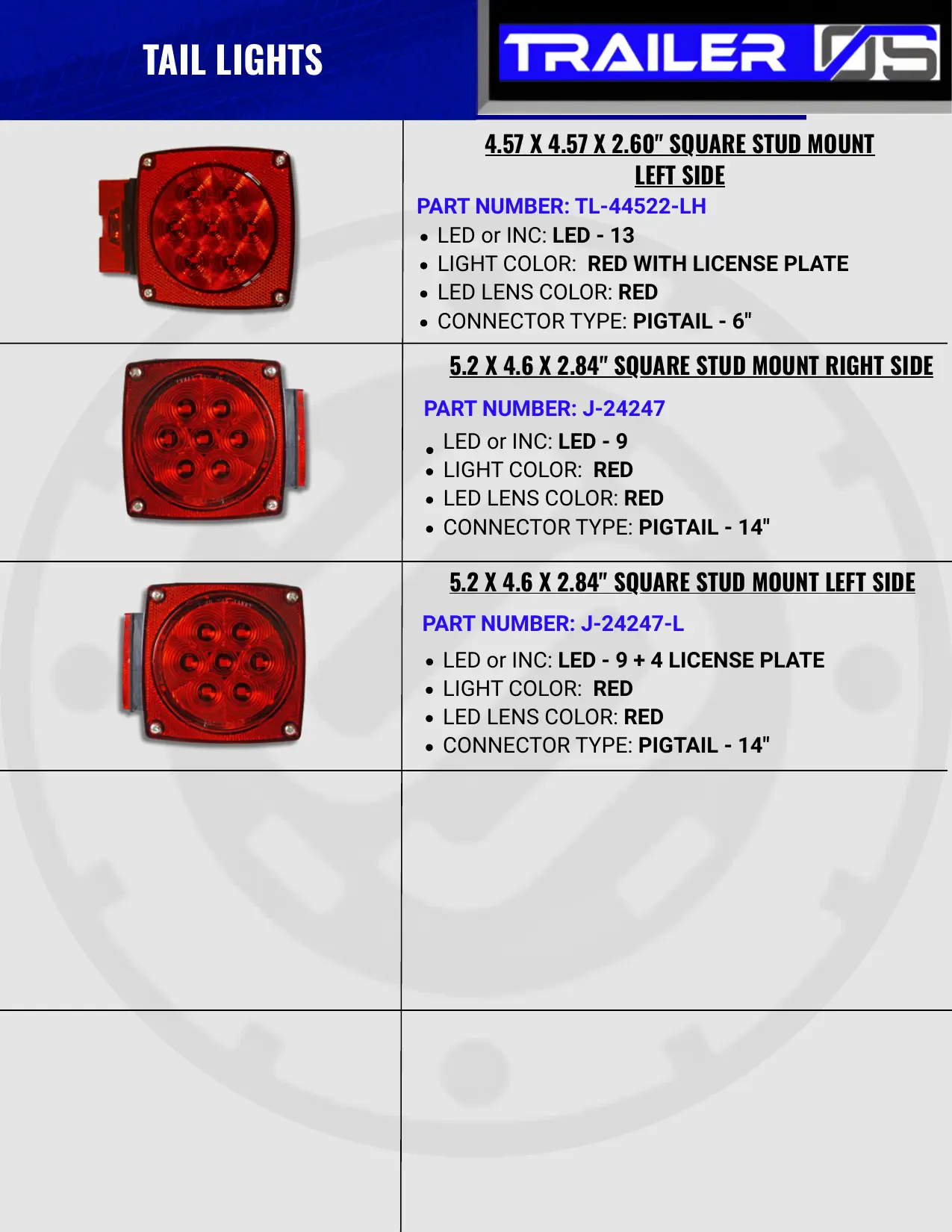 Trailer Lighting — page 41